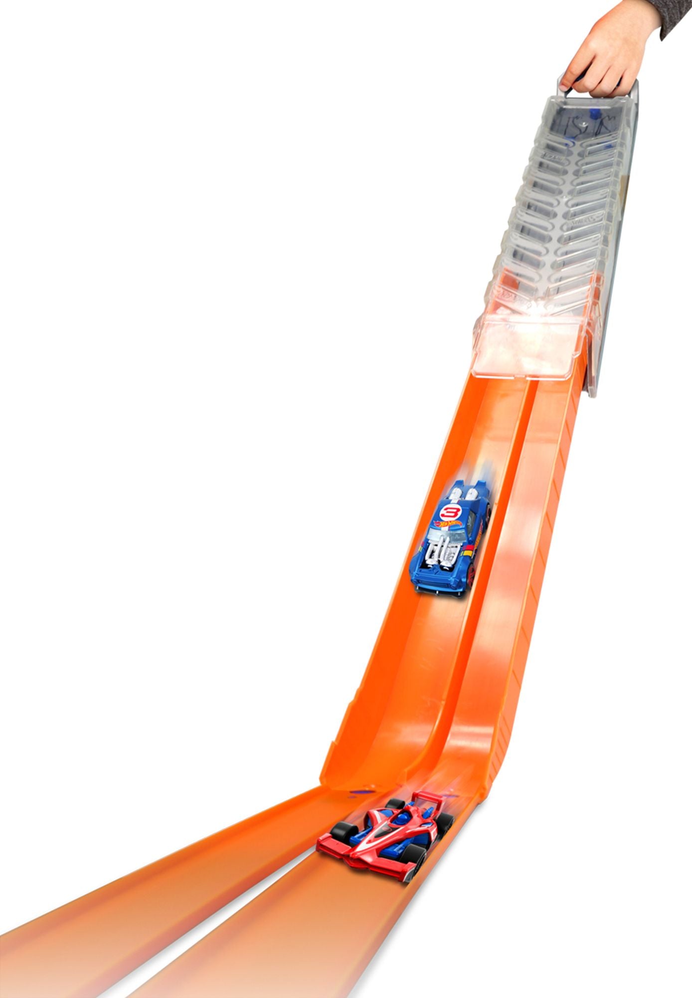 Hot Wheels Race Case - Expandable Launch Track w/ Storage