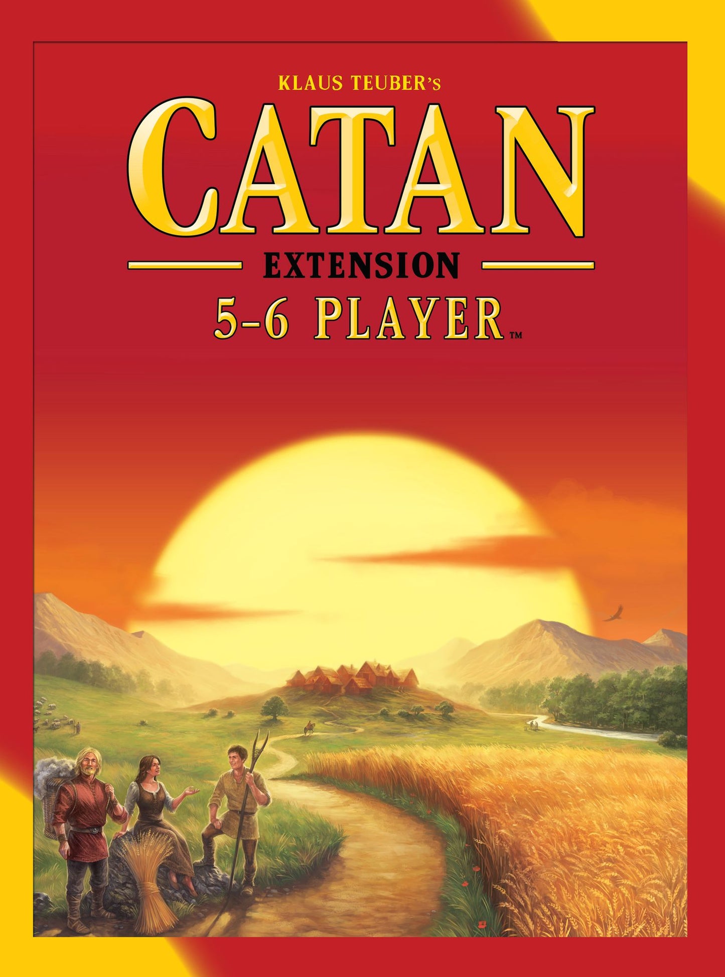 Catan 5-6 Player 5E by Klaus Teuber