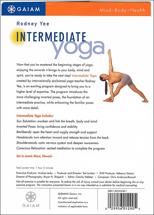 Intermediate Yoga