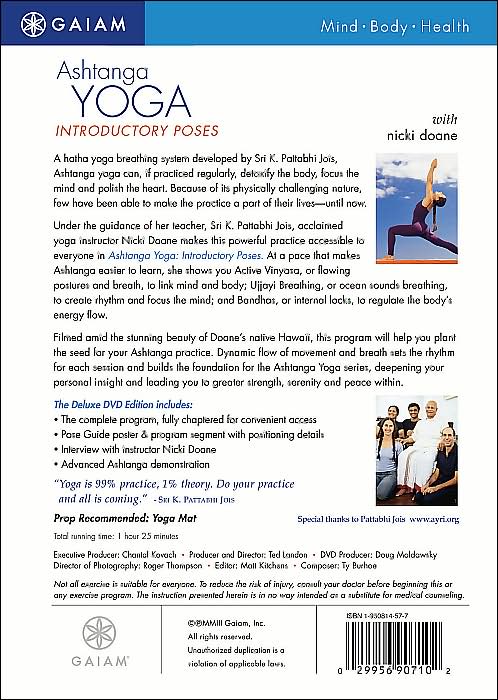 Ashtanga Yoga Introductory Poses