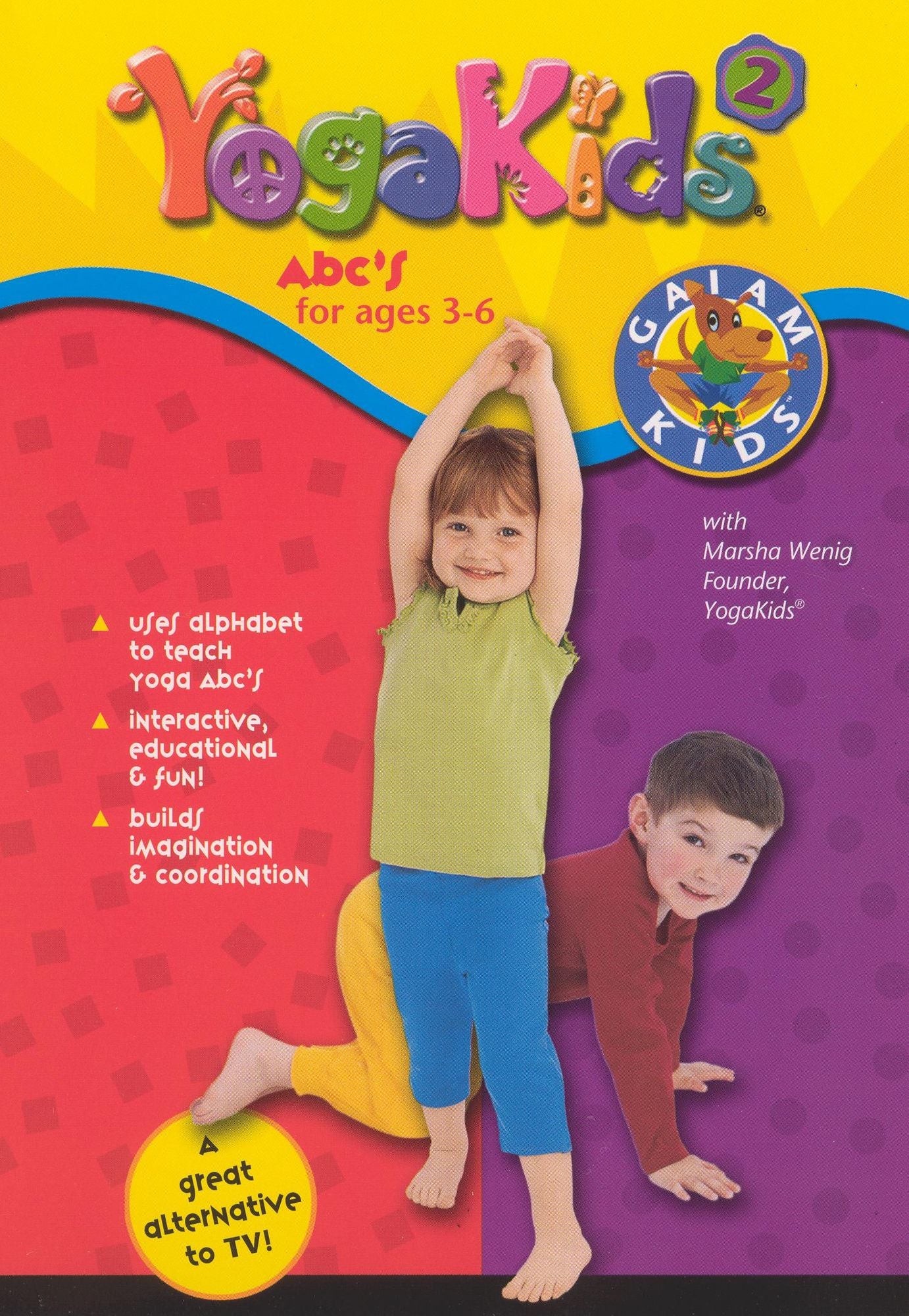 Yoga Kids, Vol. 2: ABC's for Ages 3-6