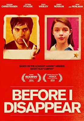 BEFORE I DISAPPEAR