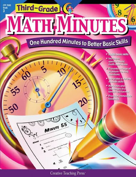 Creative Teaching Press Math Minutes - Gr. 3