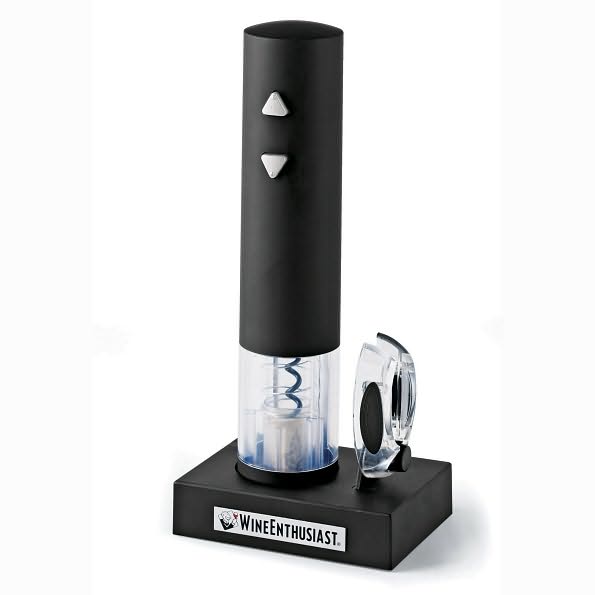 Electric Blue Push-Button Corkscrew