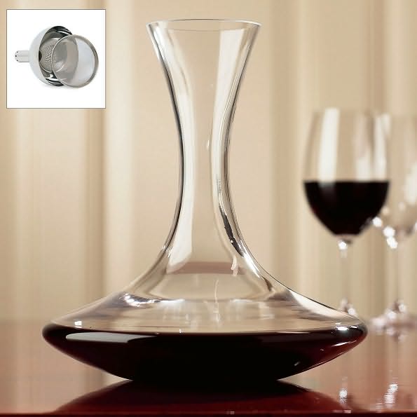 Vivid Wine Decanter & Aerating Funnel Set