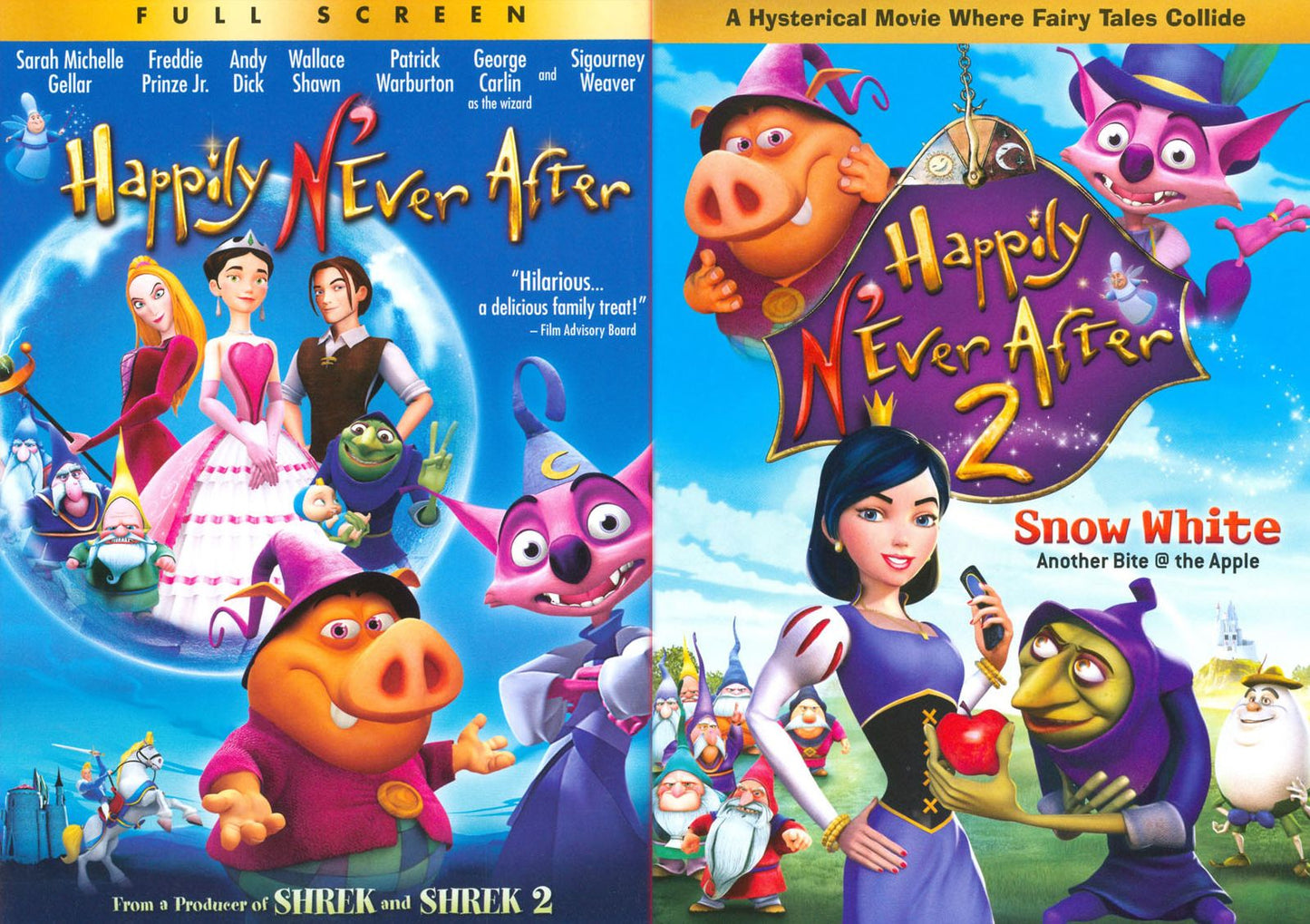 Happily N'Ever After/Happily N'Ever After 2 [2 Discs]