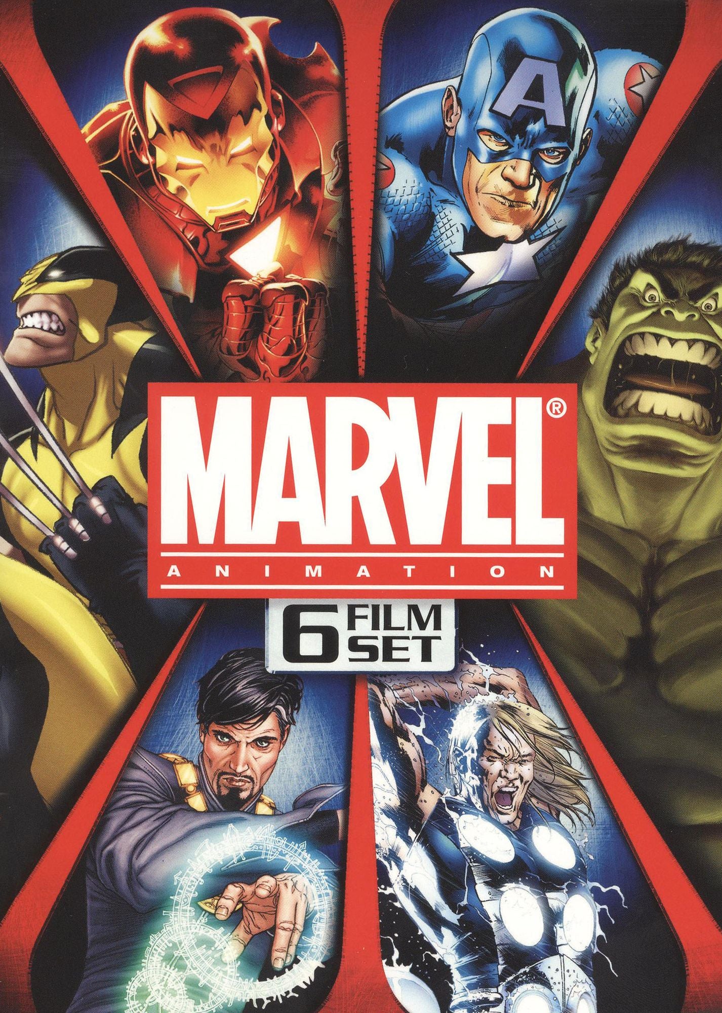 Marvel Animation: 6 Film Set [6 Discs]