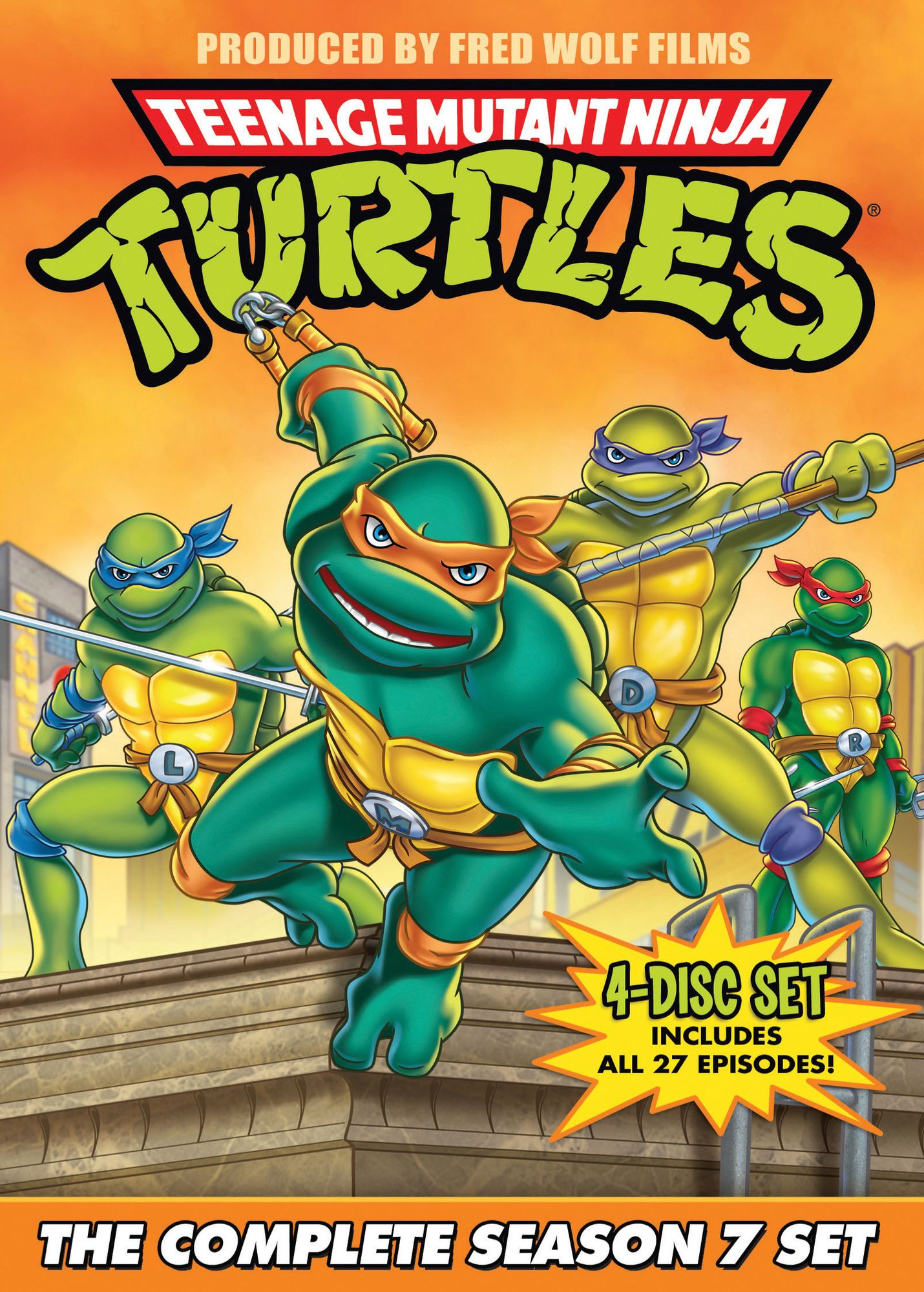 Teenage Mutant Ninja Turtles: The Complete Season 7 Set [4 Discs]