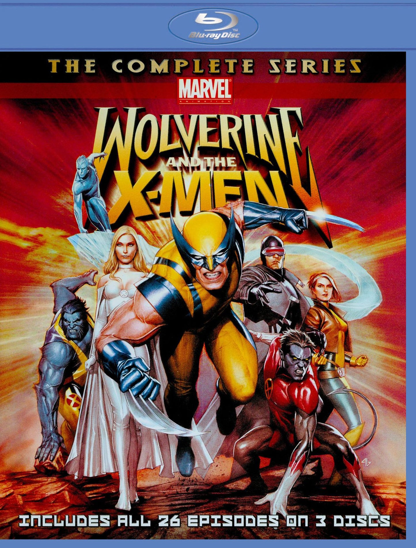 Wolverine and the X-Men: The Complete Series [3 Discs] [Blu-ray]