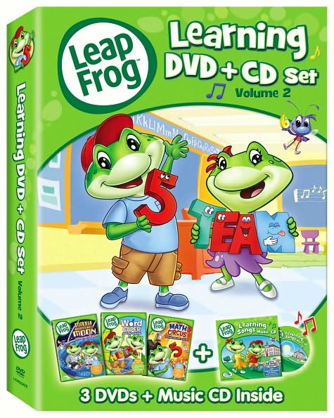 LeapFrog: Learning DVD Set, Vol. 2 [4 Discs] [DVD/CD]