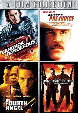Bangkok Dangerous/Extreme Prejudice/The Fourth Angel/Universal Solider [4 Discs]