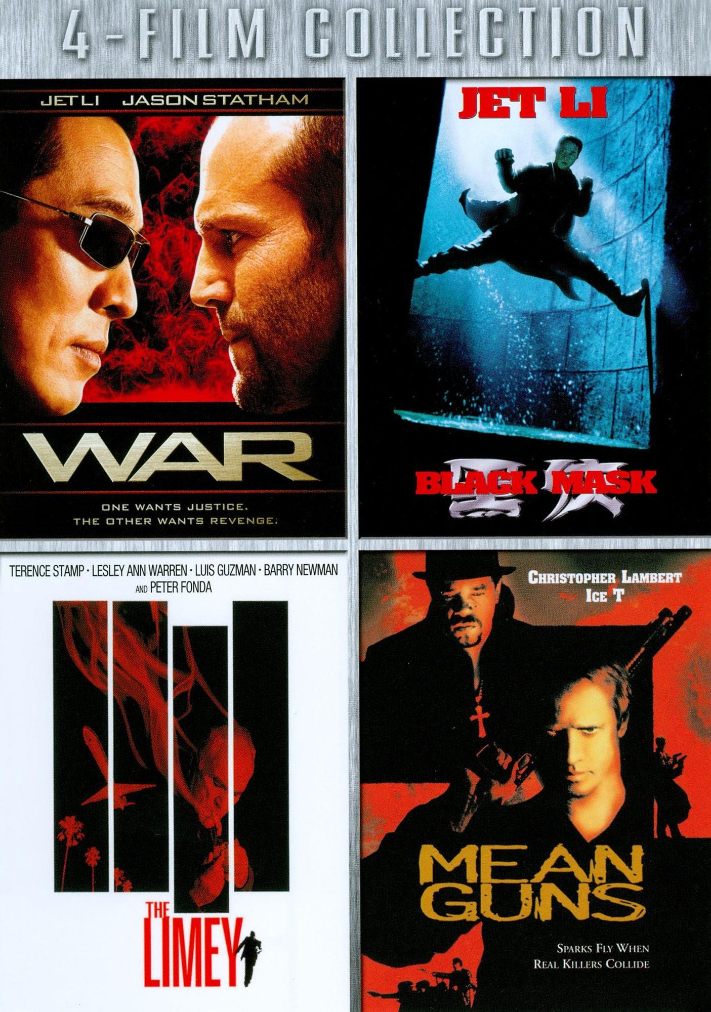 War/Black Mask/The Limey/Mean Guns [4 Discs]