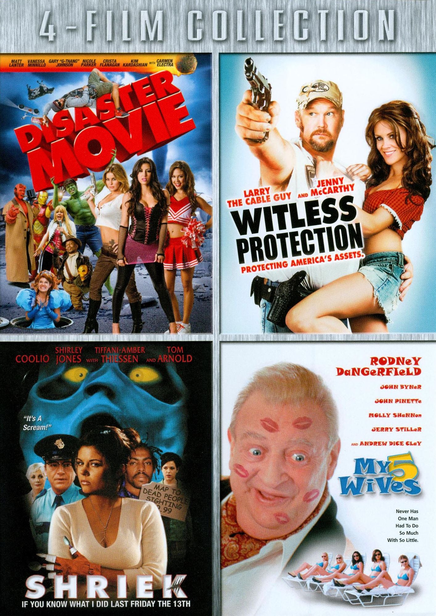 Disaster Movie/Witless Protection/Shriek If You Know What I Did Last Friday the 13th/My 5 Wives [4