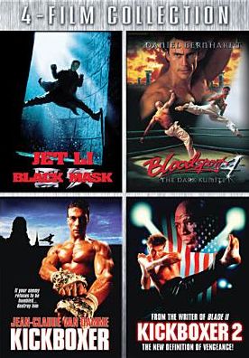 Black Mask/Bloodsport 4/Kickboxer/Kickboxer 2 [3 Discs]