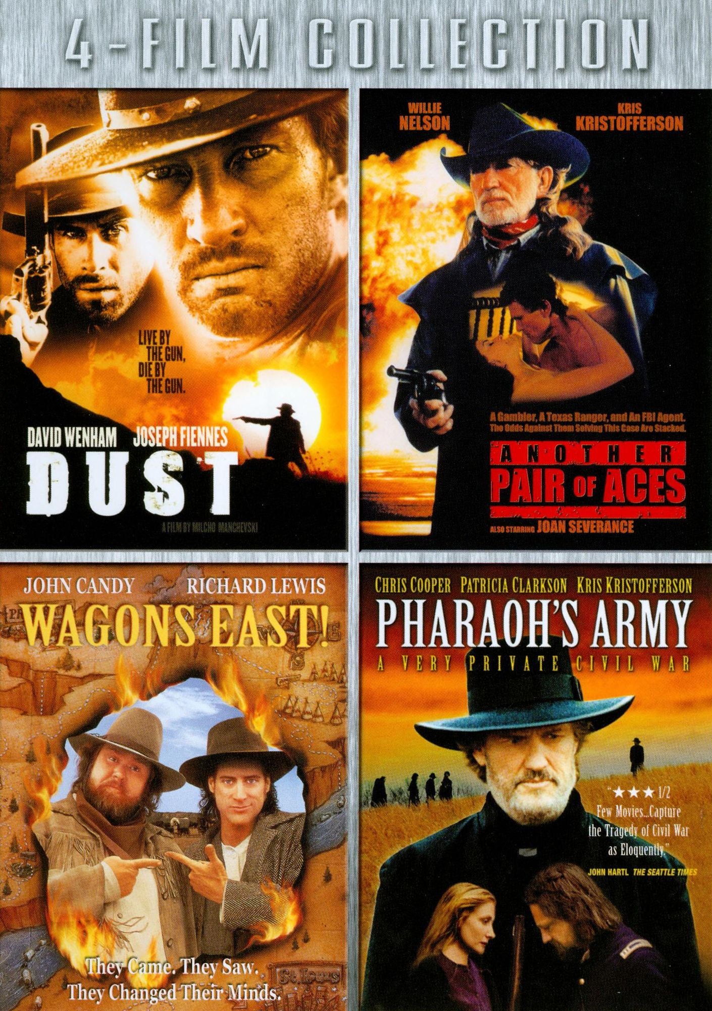Dust/Another Pair of Aces/Wagons East/Pharaoh's Army [3 Discs]