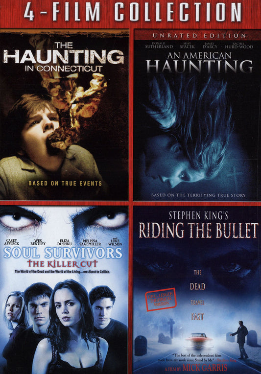 The Haunting in Connecticut/An American Haunting/Soul Survivors/Riding the Bullet [4 Discs]