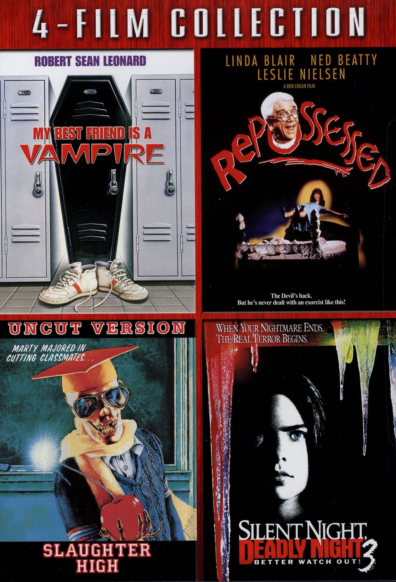 My Best Friend Is a Vampire/Repossessed/Slaughter High/Silent Night, Deadly Night 3 [2 Discs]