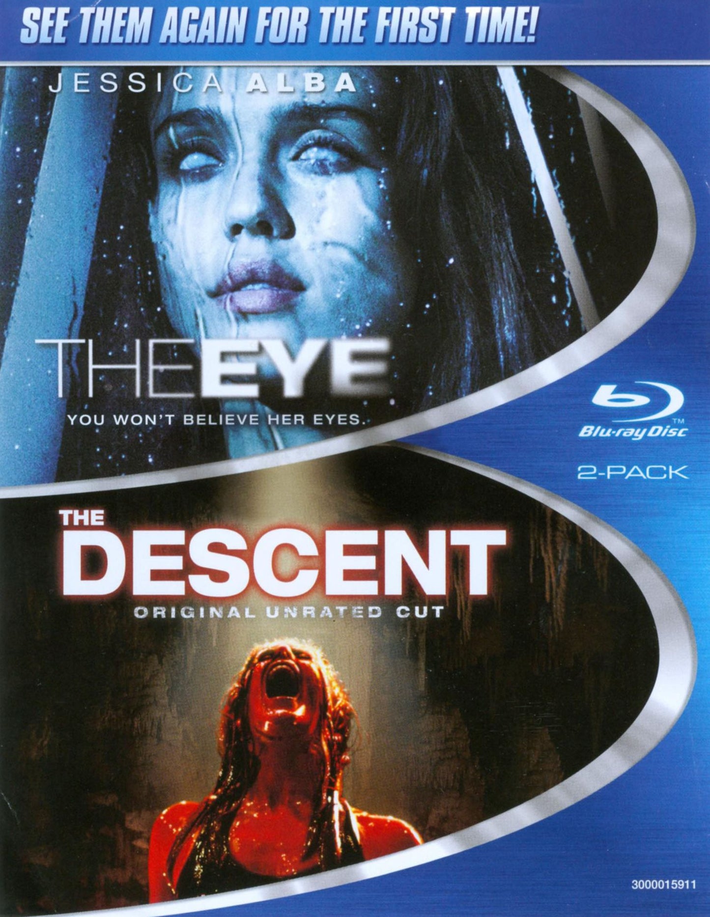 The Eye/The Descent [2 Discs] [Blu-ray]