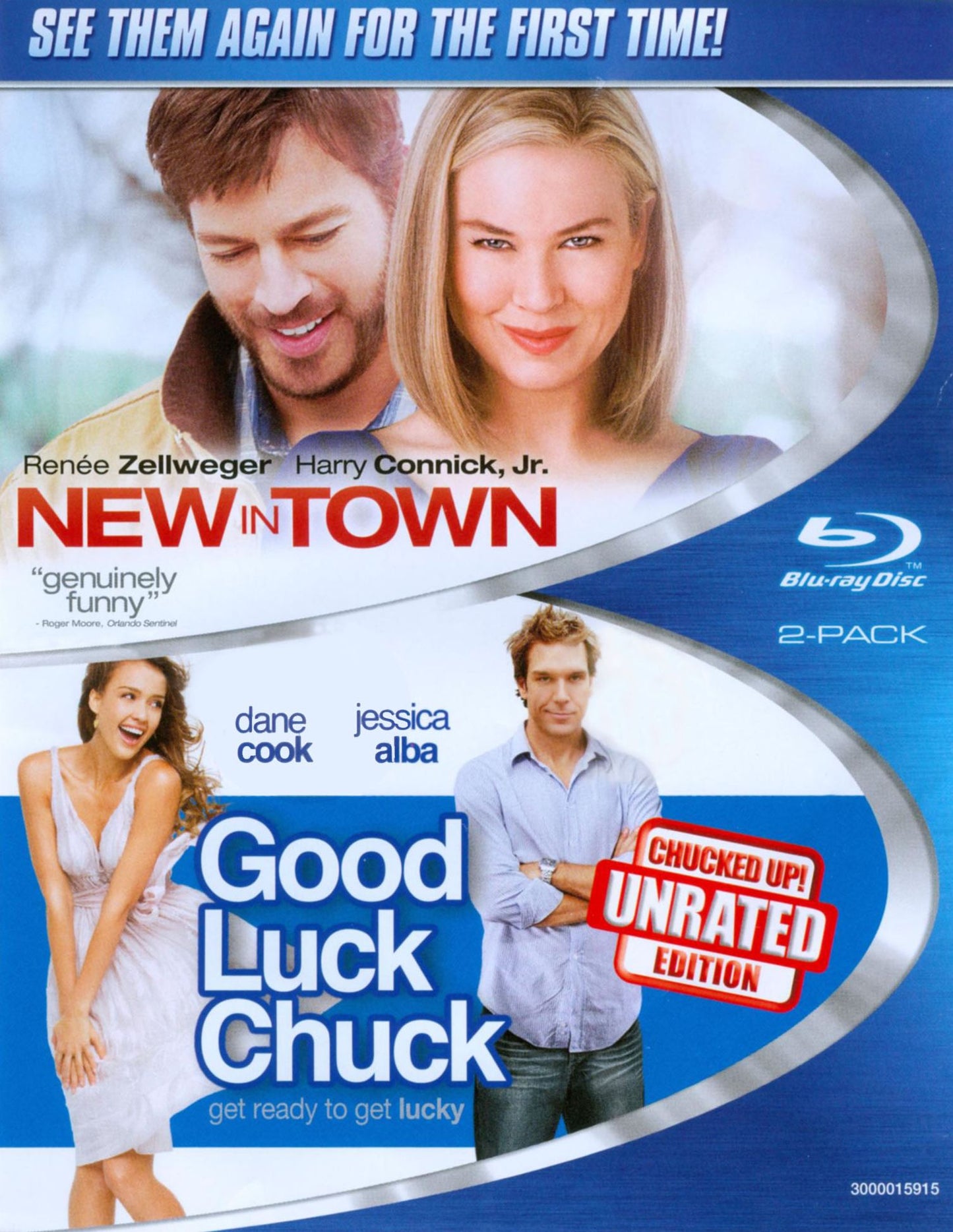 New in Town/Good Luck Chuck [2 Discs] [Blu-ray]