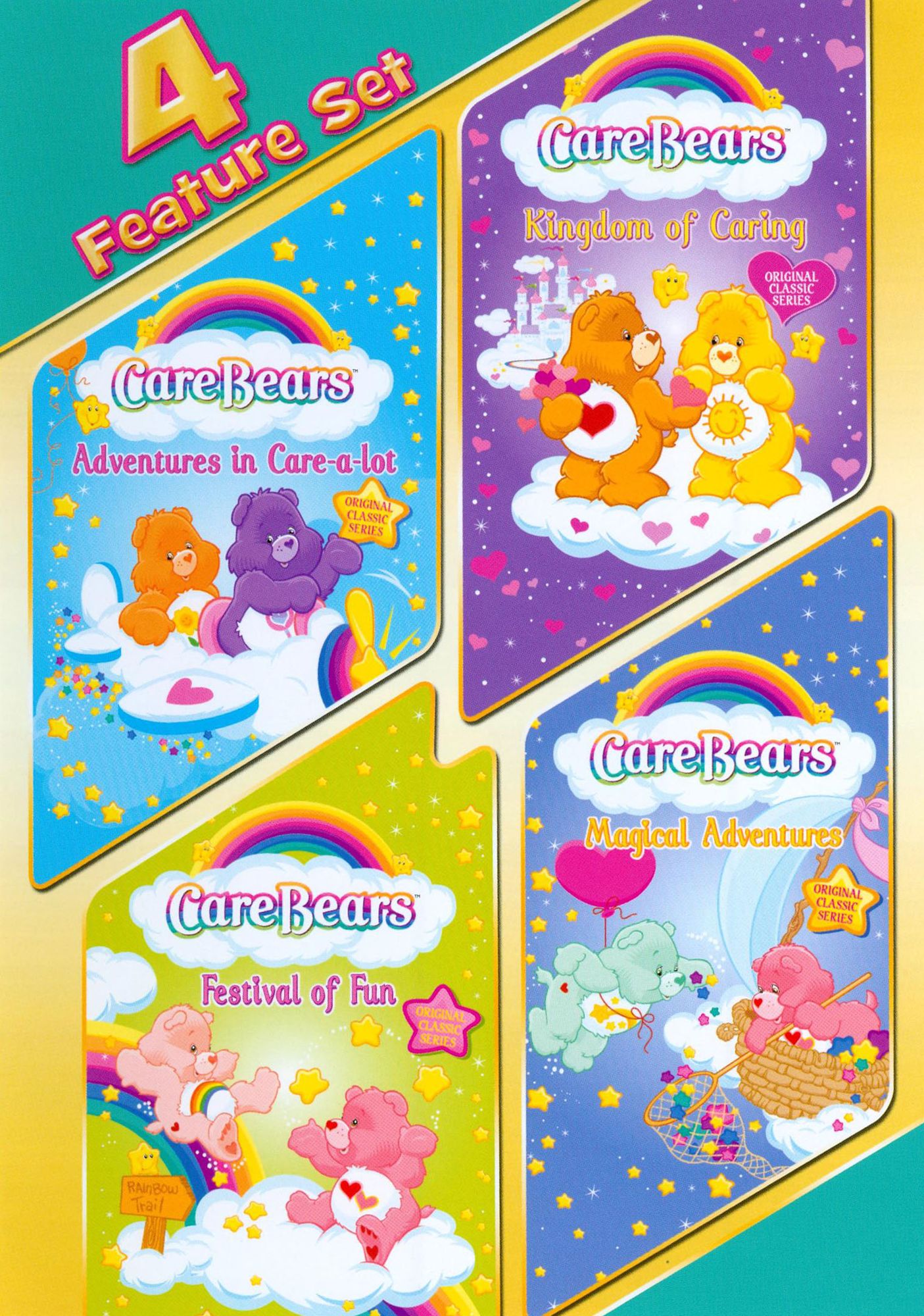Care Bears: 4 Feature Set [2 Discs]