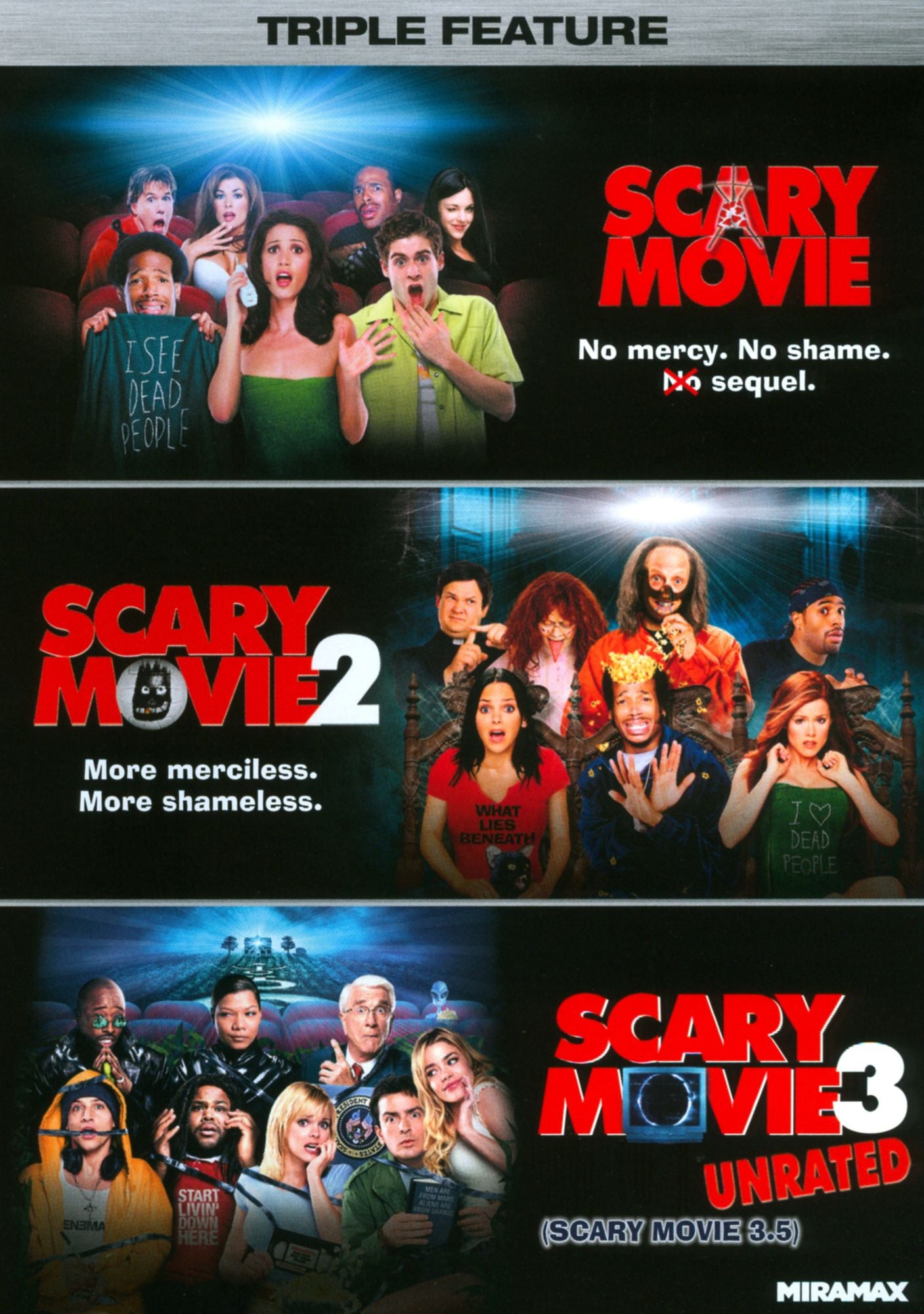 Scary Movie Triple Feature [3 Discs]