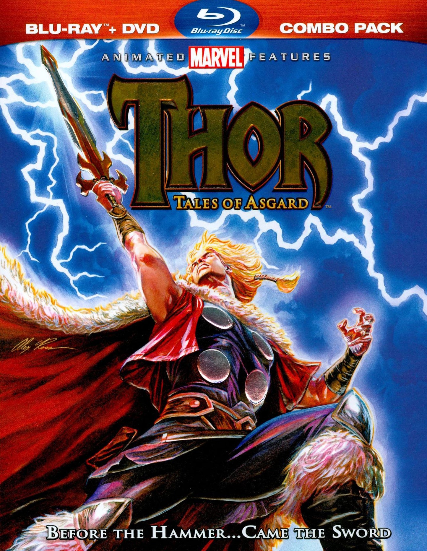 Thor: Tales of Asgard [2 Discs] [Blu-ray/DVD]
