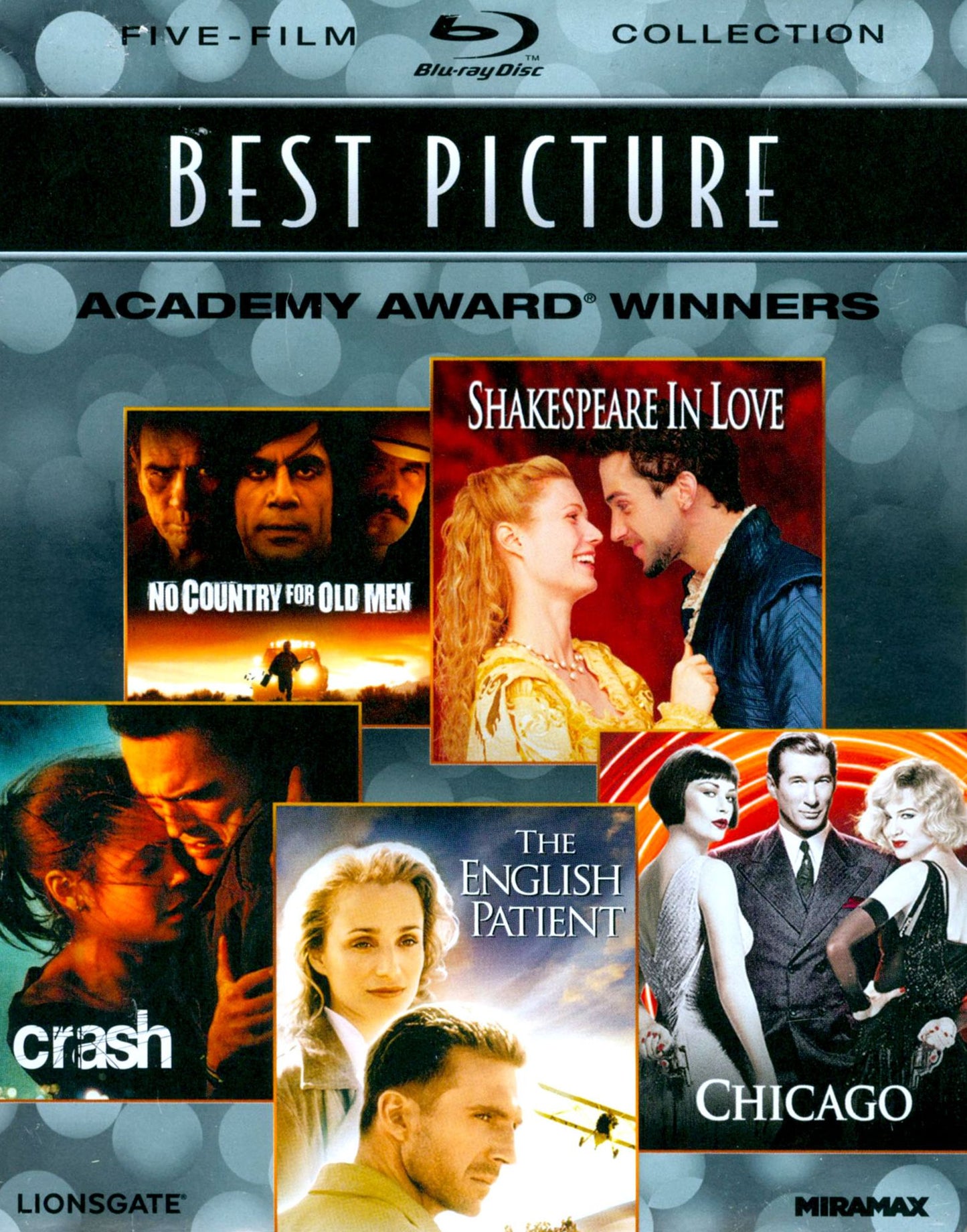 Best Picture Academy Award Winners: Five-Film Collection [5 Discs] [Blu-ray]