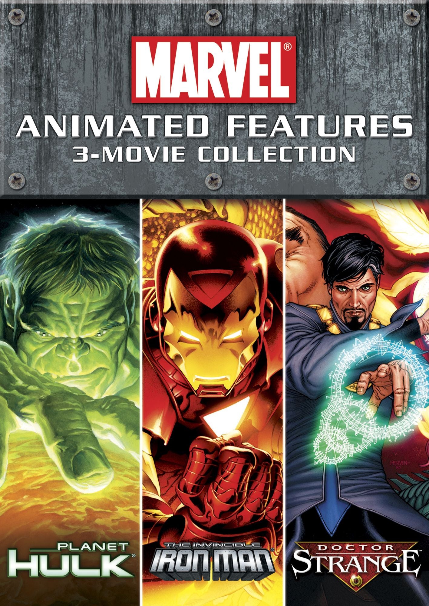 Marvel Animated Features 3-Movie Collection [2 Discs]
