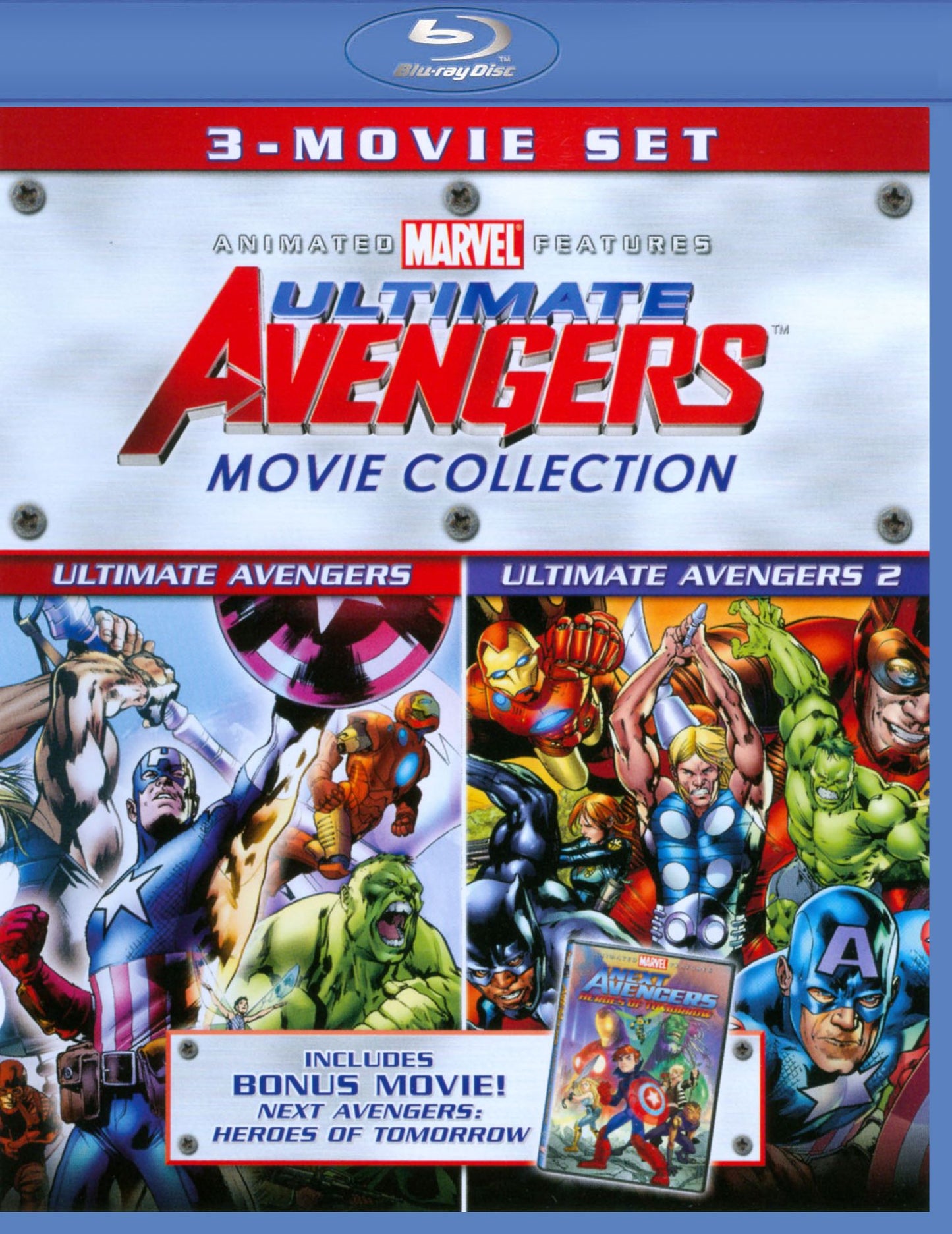 Ultimate Avengers Movie Collection [2 Discs] [Blu-ray]