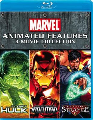 Marvel Animated Features 3-Movie Collection [3 Discs] [Blu-ray]