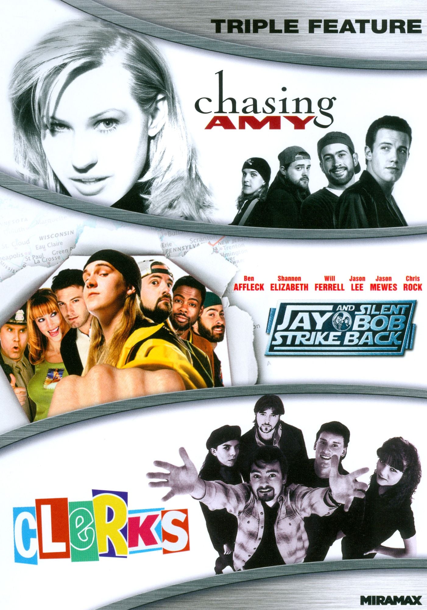 Chasing Amy/Jay & Silent Bob Strike Back/Clerks [3 Discs]