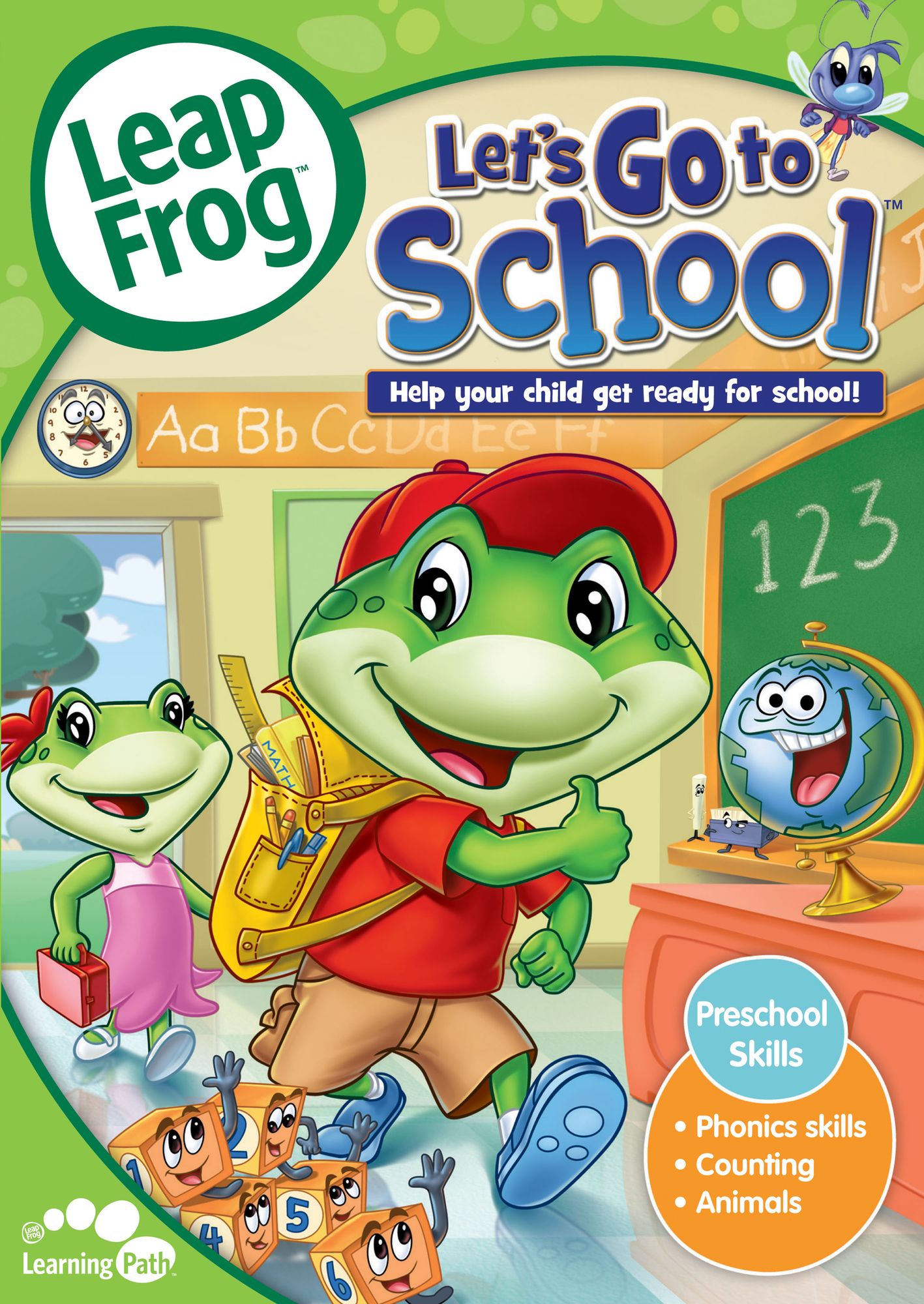 LeapFrog: Let's Go School [With Flash Cards]
