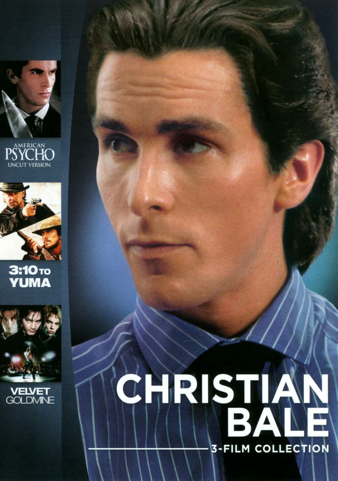 Christian Bale 3-Film Collection: American Psycho/3:10 to Yuma/Velvet Goldmine [3 Discs]