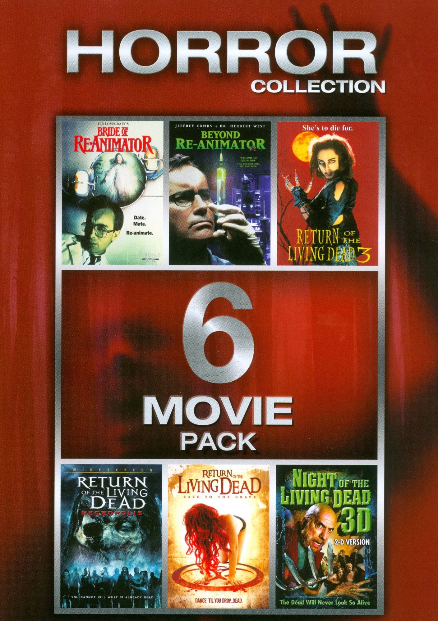 Horror Collection: 6 Movie Pack [2 Discs]