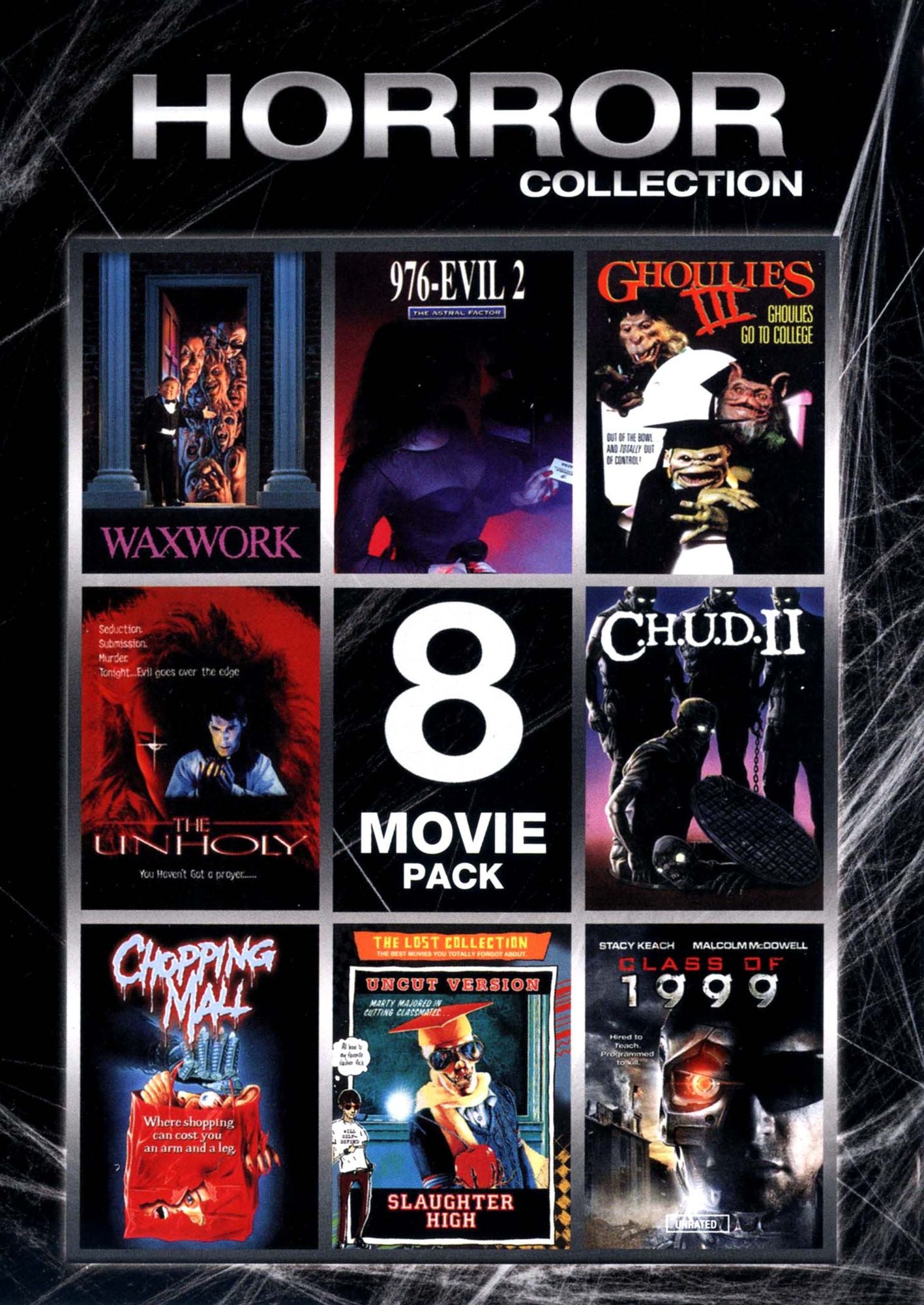 Horror Collection: 8 Movie Pack [2 Discs]