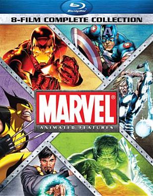 Marvel Animated Features 8-Film Complete Collection [Blu-ray]