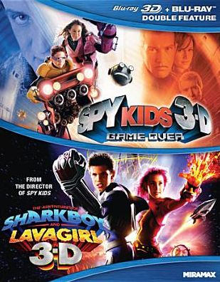 Spy Kids 3-D: Game Over/The Adventures of Sharkboy and Lavagirl 3-D [2 Discs] [3D] [Blu-ray]
