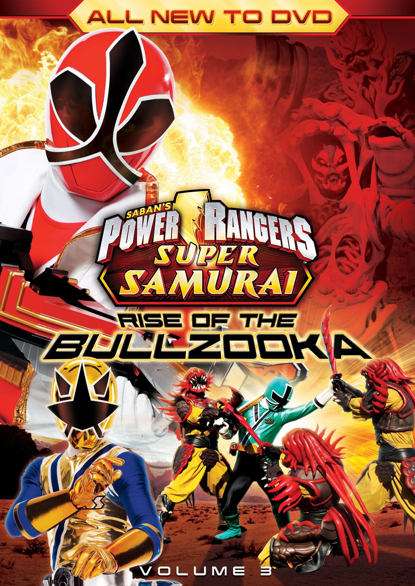 Power Rangers Super Samurai, Vol. 3: Rise of the Bullzooka
