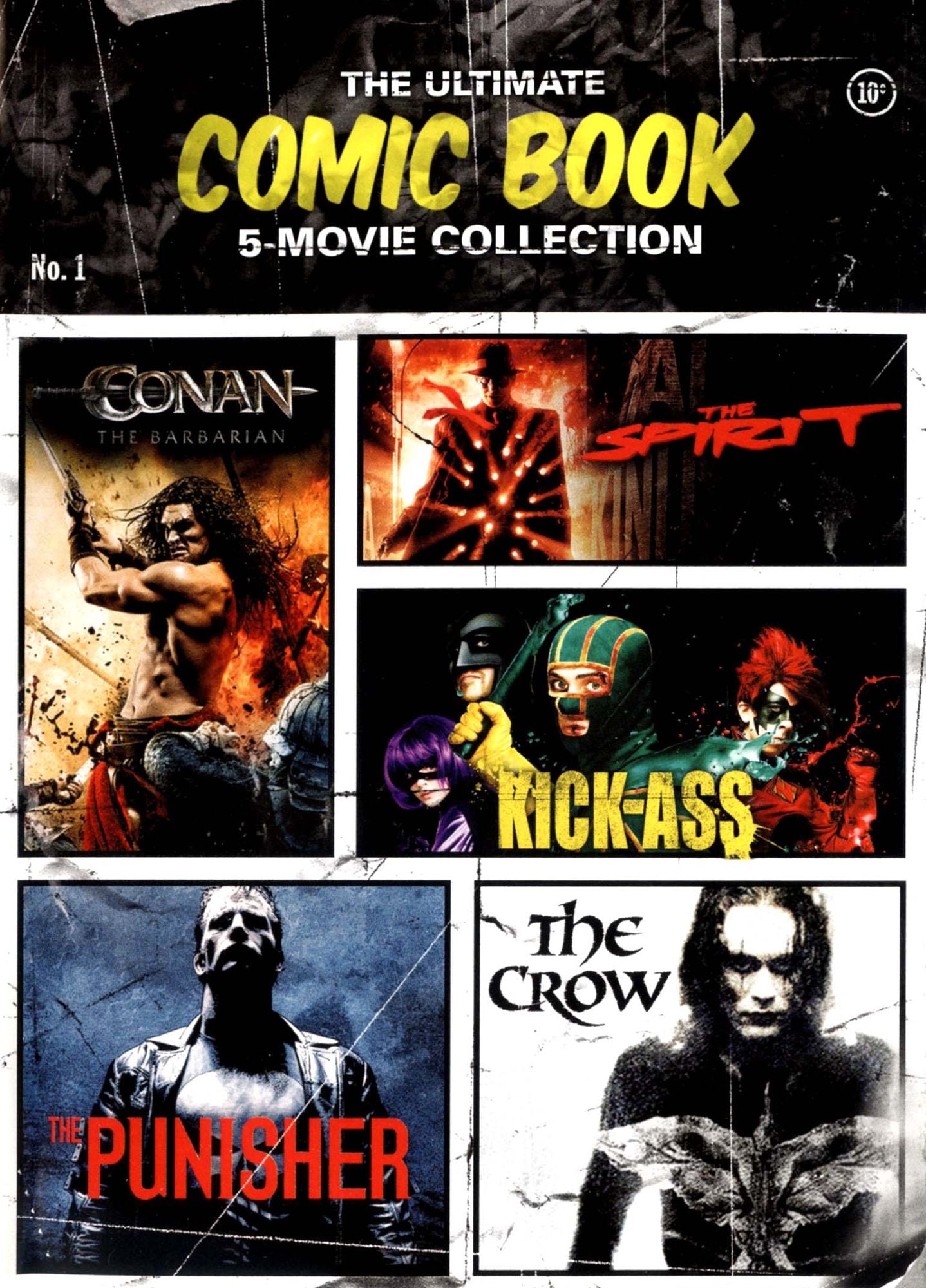 The Ultimate Comic Book 5-Movie Collection [5 Discs]