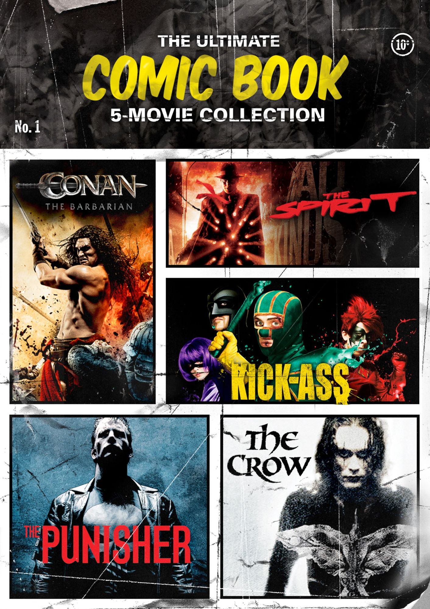 The Ultimate Comic Book 5-Movie Collection [5 Discs]
