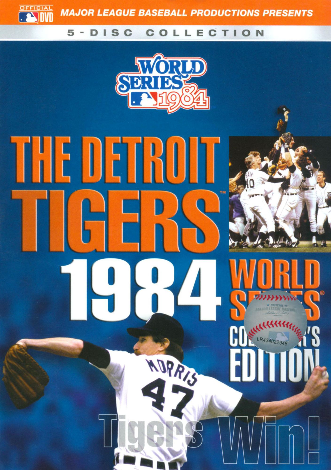 DETROIT TIGERS 1984 WORLD SERIE