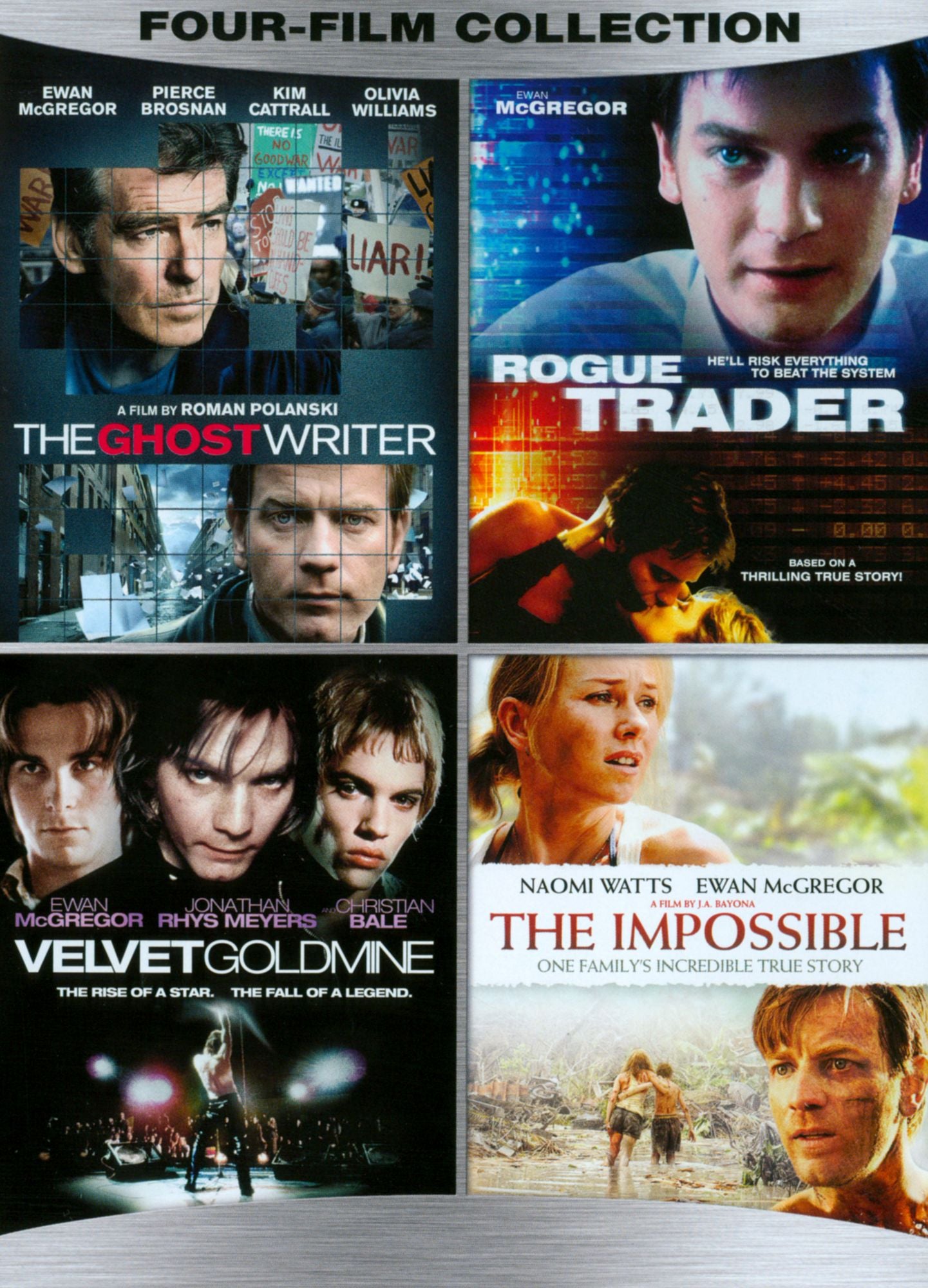 EWAN MCGREGOR 4-FILM SET