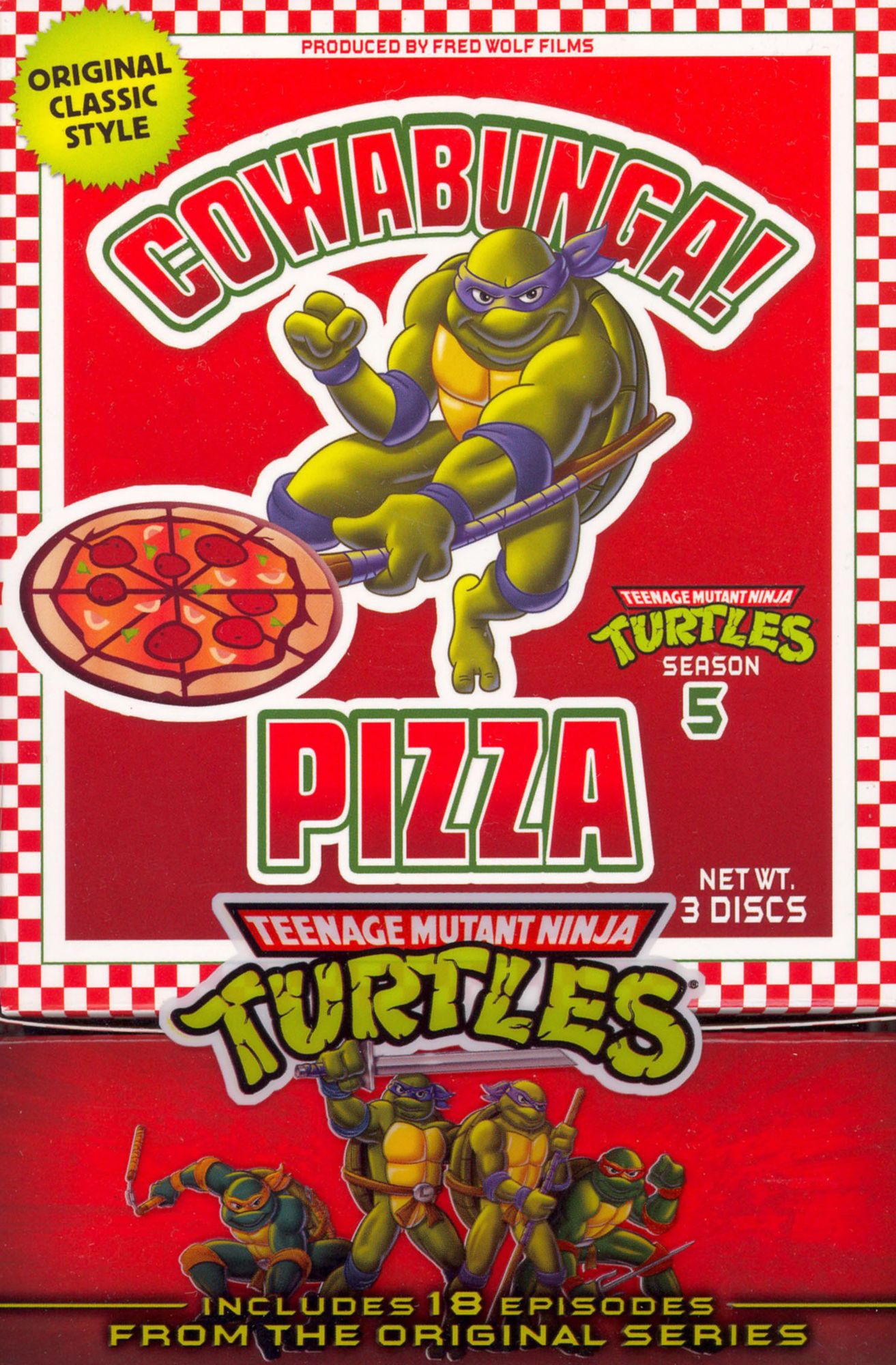 Teenage Mutant Ninja Turtles: Season 5 [3 Discs]