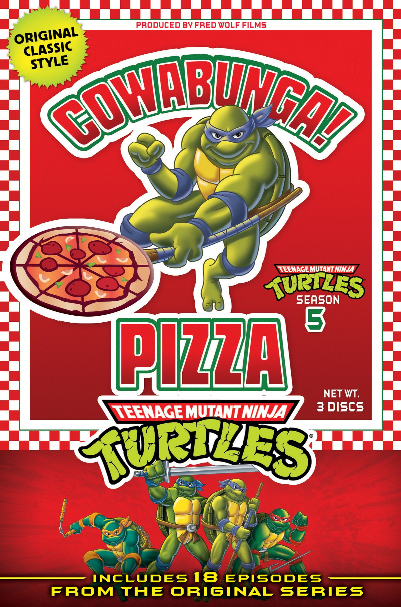 Teenage Mutant Ninja Turtles: Season 5 [3 Discs]