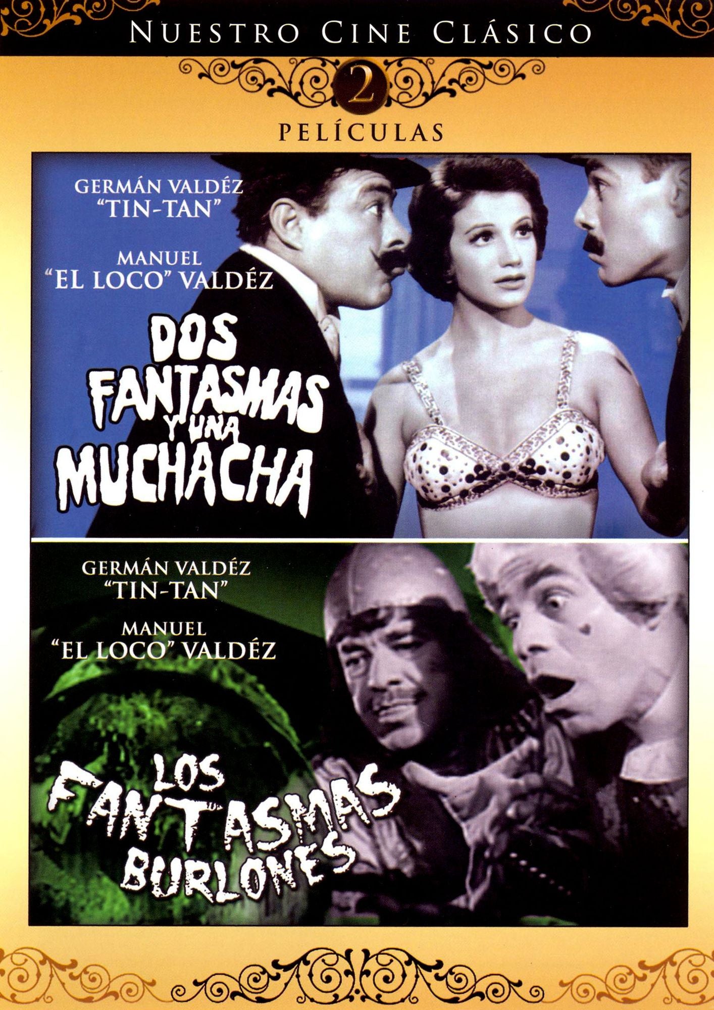 Nuestro Cine Clasico: Dos Fantasmas y una Muchacha/Los Fantasmas Burlones