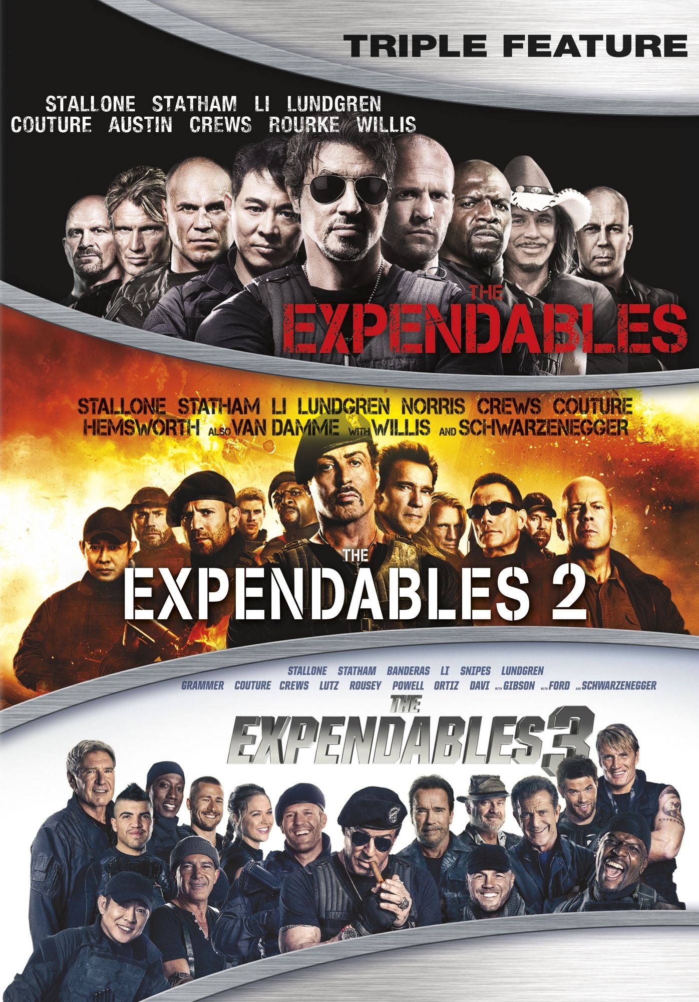 Expendables/the Expendables 2/The Expendables 3