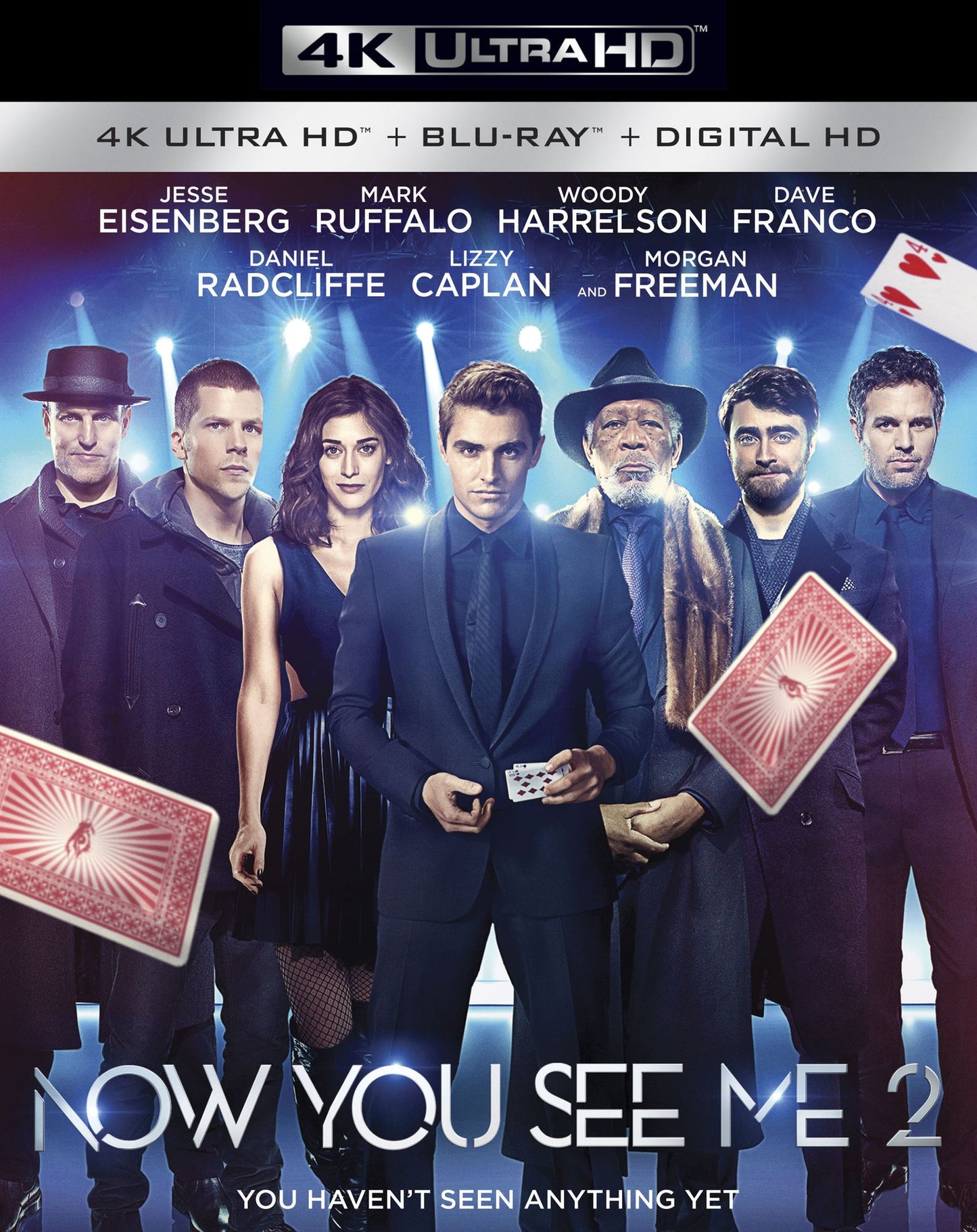Now You See Me 2 [Includes Digital Copy] [4K Ultra HD Blu-ray/Blu-ray]