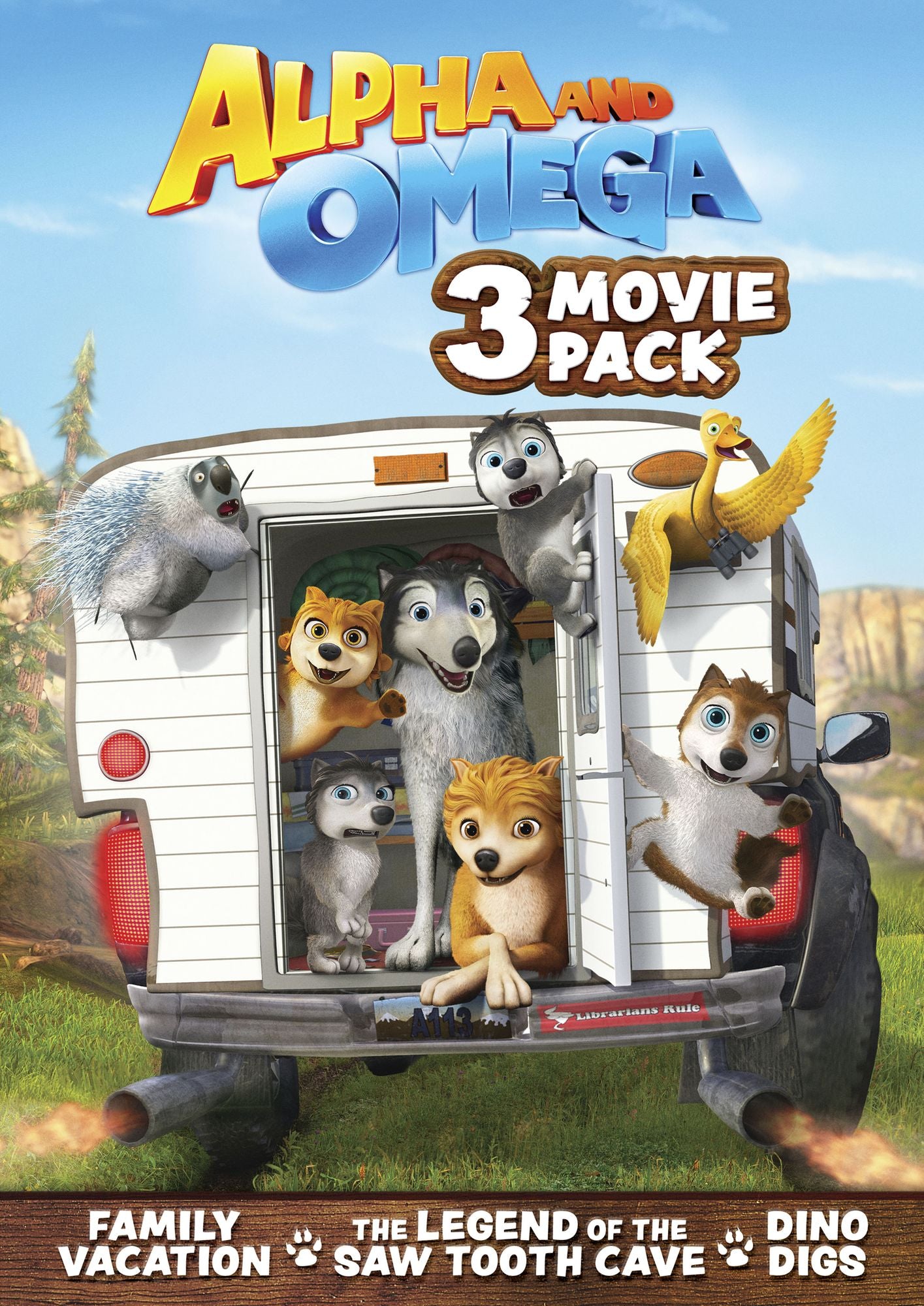 Alpha and Omega: 3 Movie Pack [3 Discs]