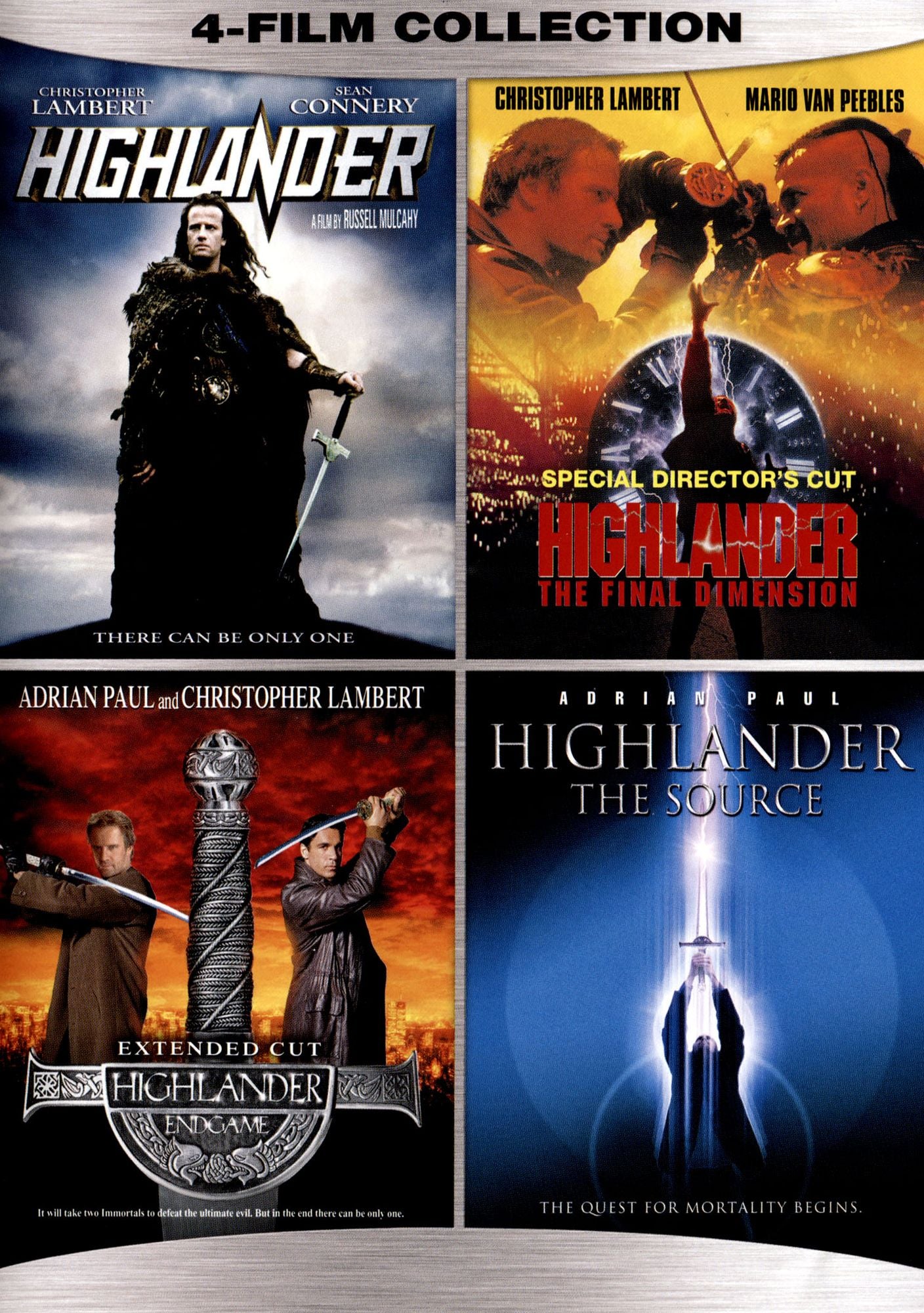 Highlander 4 Film Collection