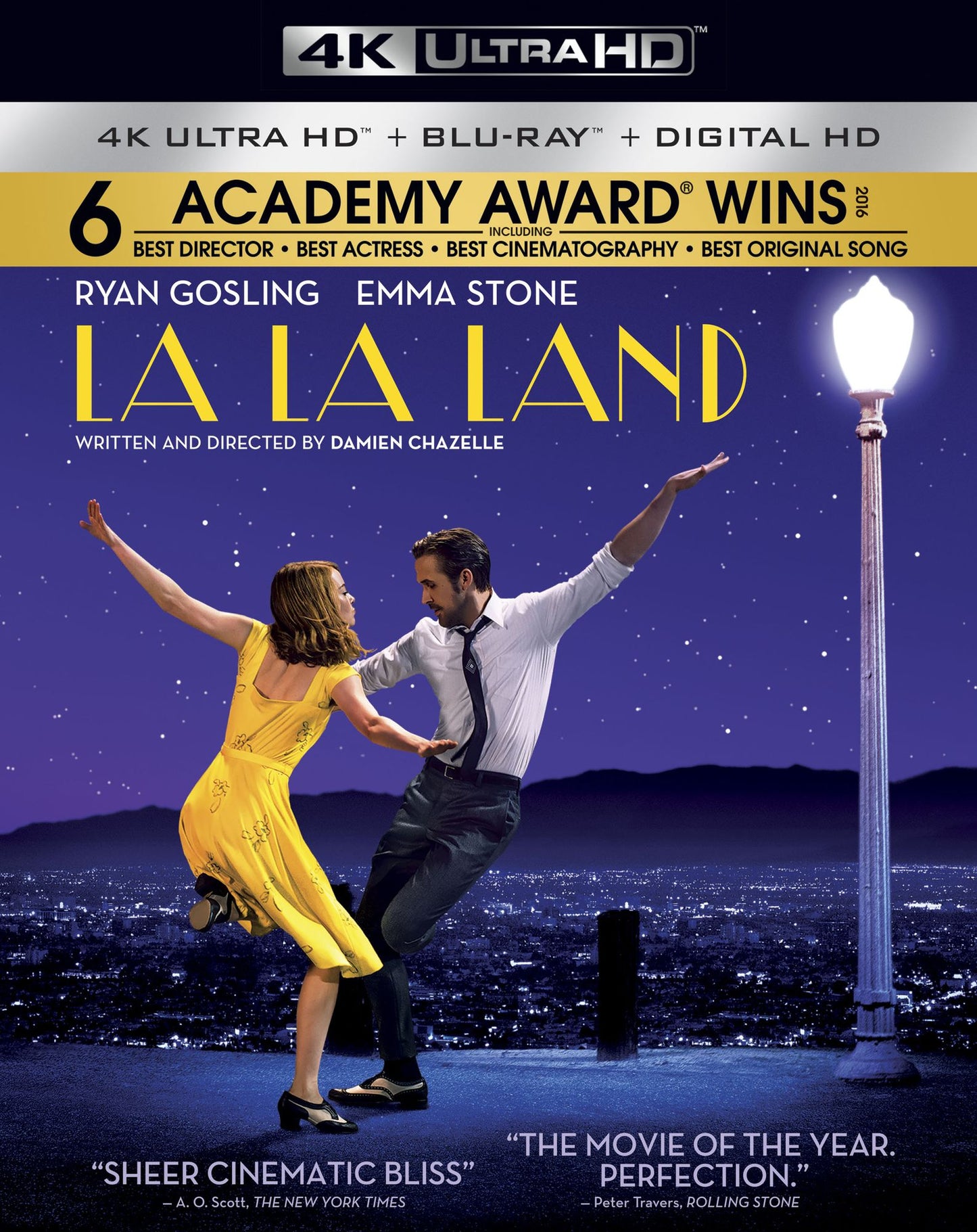 La La Land [4K Ultra HD Blu-ray] [Includes Digital Copy]